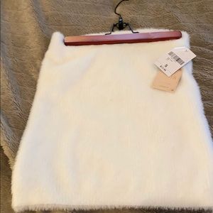 Forever 21 furry stretchy skirt